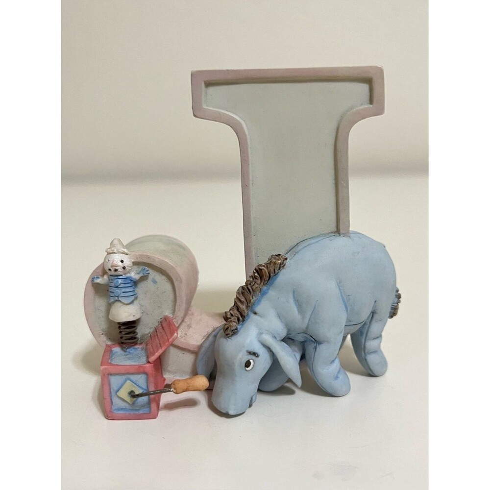 Disney Classic Winnie the Pooh Michel & Company Alphabet Letter "J" Eeyore